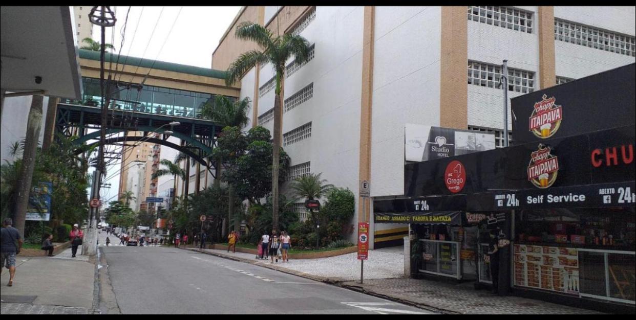 Seu Ap Na Praia Apartment Sao Vicente  Ngoại thất bức ảnh